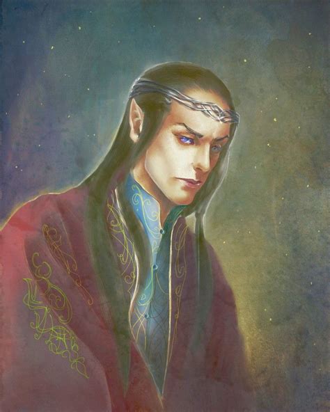 ELROND _BY HELES KHMEL Tolkien Elves, Tolkien Art, Thranduil, Shadow Of Mordor, Elf Me, Middle ...