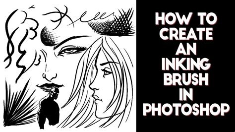 How to create an inking brush in Photoshop - YouTube