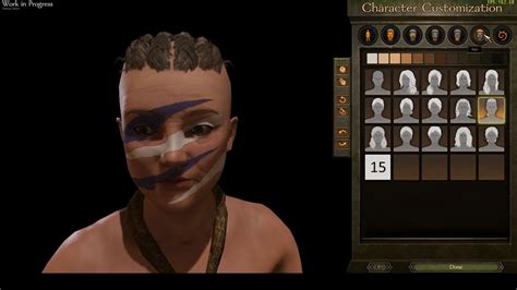 BannerLord beta Character Customization - YouTube