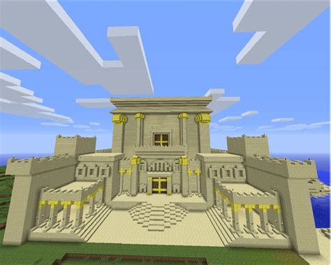 Ancient Sandstone Temple Minecraft Project