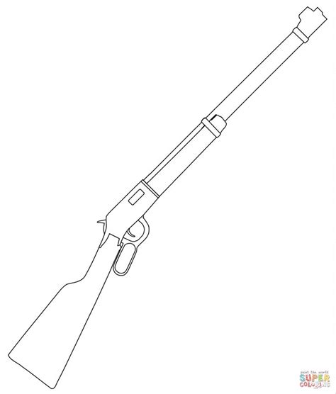 Printable Gun Coloring Pages - AhmedteAndrews