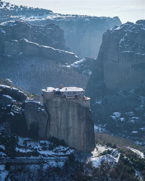 Greece - Meteora - Monastery Winter - Sofia Adventures