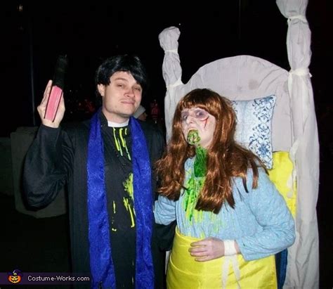 Reagan and the Priest from The Exorcist Costume | Creative DIY Costumes