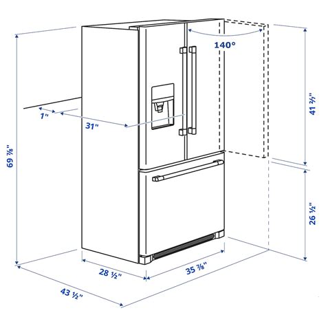 Refrigerator Sizes: How To Measure Fridge Dimensions, 45% OFF