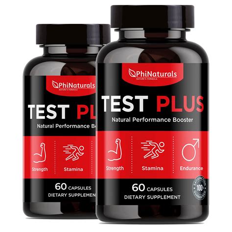 Testosterone Booster (Pack of 2) Supplement by Phi Naturals - Walmart ...