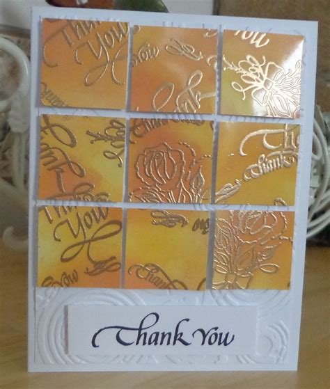 Quietfire Creations: HOME-FLORAL THANK YOU-CARDS
