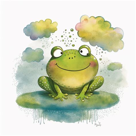 Cute Frog Drawing Ideas That Will Leap Off The Page - Glory of the Snow