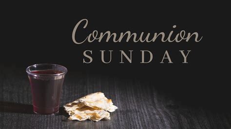 Communion - Cedar Run Community Church