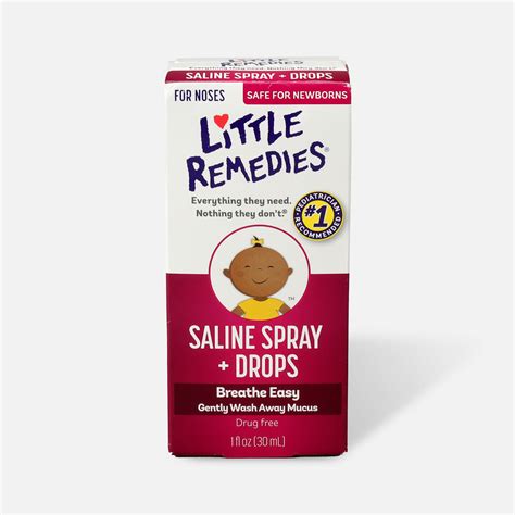 Little Noses Saline Spray/Drops, Non-Medicated, 1 fl oz