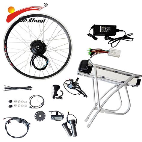 Easy DIY Electric Bike Kit With Battery Electric Bicycle Kit 20" 26 ...