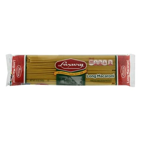 Luxury Brand Long Macaroni, 12 oz - Walmart.com