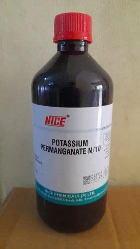 Potassium permanganate solution N 10 Nice, 500ml at Rs 144/pack in Coimbatore