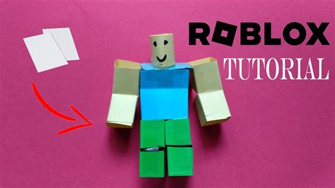 How to make a Roblox Action Figure |PAPER TUTORIAL| - YouTube