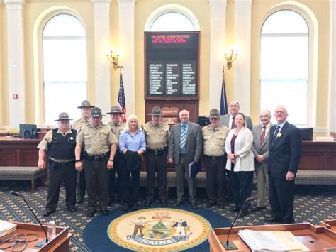 Lincoln County Sheriff Recognized Before Maine Senate – Maine Senate Republicans