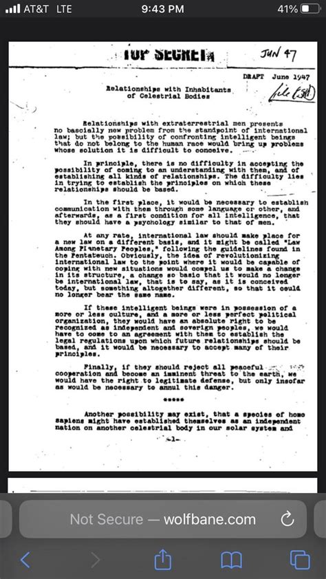 Letter on Celestial Bodies by Oppenheimer and Einstein from 1947 : r/UFOs