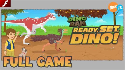 Dino Dan™: Ready, Set, Dino! (Flash) - Nick Jr. Games - YouTube