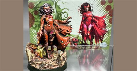 Marvel Zombies: A Zombicide Game – Zombie Scarlet Witch | Tiny Plastic ...