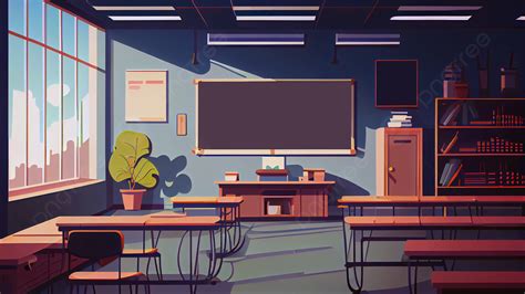 Education Classroom Cartoon Dark Blue Background, Education, Background, Blackboard Background ...