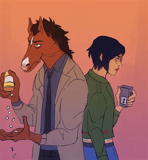 Pin by Cassandra Atalasa on cartoons | Bojack horseman, Horseman, Fan art