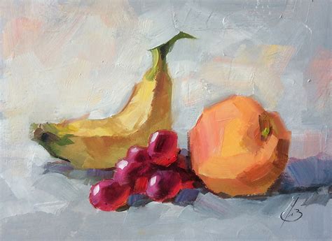 TOM BROWN FINE ART: FRUIT, STILL LIFE OIL PAINTING by TOM BROWN