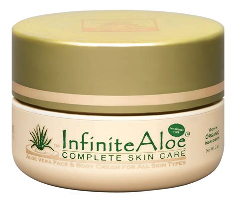 Infinite Aloe Fragrance Free Aloe Vera Face & Body Cream ingredients (Explained)