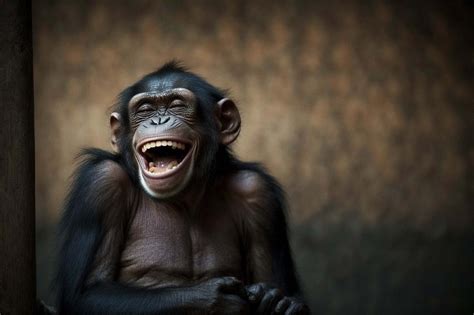 Download Ai Generated, Monkey, Laughing. Royalty-Free Stock Illustration Image - Pixabay