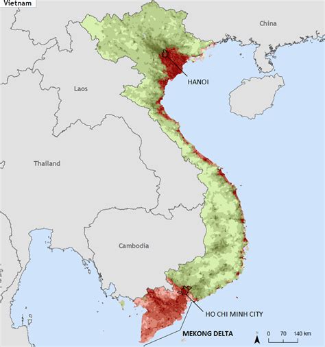 Mekong Delta Map