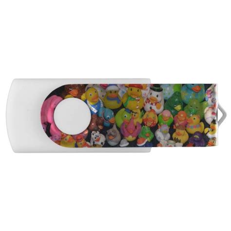 Rubber Ducky USB Flash Drive 8GB | Zazzle