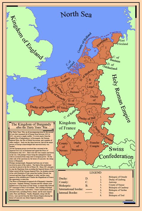 Kingdom of Burgundy in 1655 by DNjenkins on DeviantArt