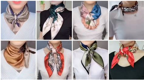 How to Tia A Scarf Around Your Neck. Different and Beautiful Styles to ...