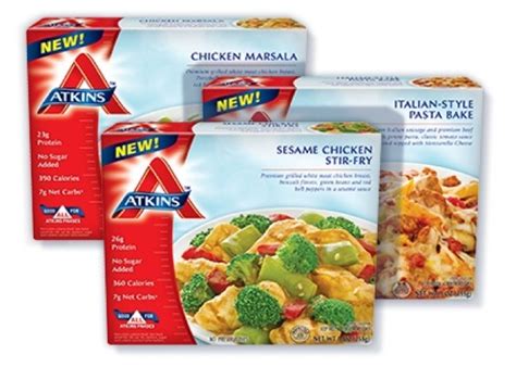 Atkins Adds New Entrees To Frozen Meals Line