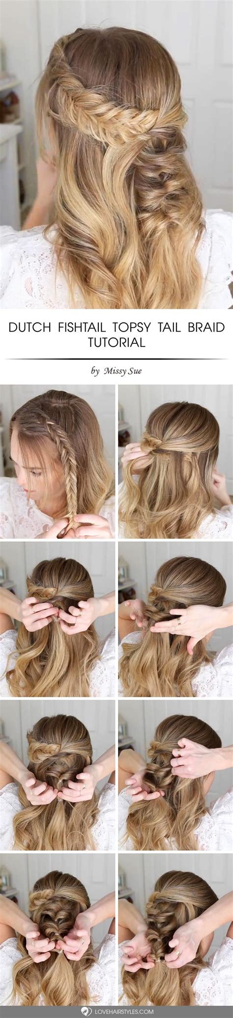 25 Ways To Create Stunning Topsy Tail Hairstyles For Any Occasion | Tail hairstyle, Topsy tail ...