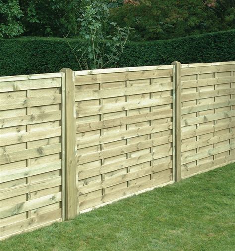 Feather Edge Fence Panel (Standard) - Worcester Timber Products