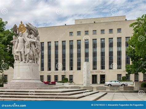 District Court Washington DC Editorial Stock Photo - Image of ...