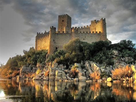 Almourol's Castle HDR | Castle, European castles, Medieval castle