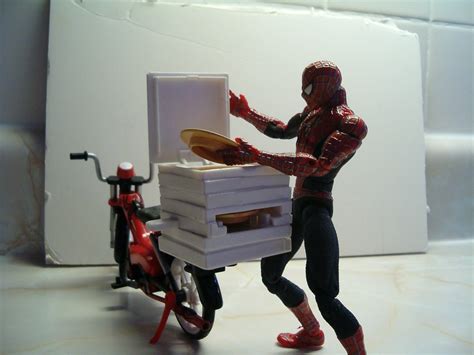 Pizza Delivery Spiderman | Even more crazy, the pizzas load … | Flickr