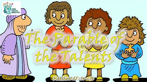 The Parable Of The Talents Clipart People