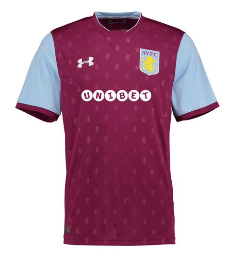 Aston Villa 2017-18 Home Kit