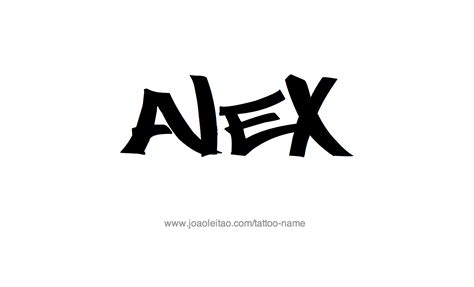 Alex Name Tattoo Designs | Name tattoo designs, Tattoo designs, Name ...