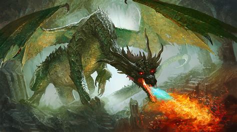 Ancient Dragon Digital Art by Ryan Barger