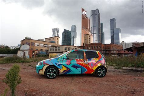 GRAFFITI ON THE CAR | 2016 on Behance | Car paint jobs, Car, Car painting