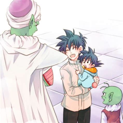 Piccolo, Gohan, Goten, and Dende Dragon Ball Z, Dragon Ball Super, Dbz, Manga Anime, Anime Art ...