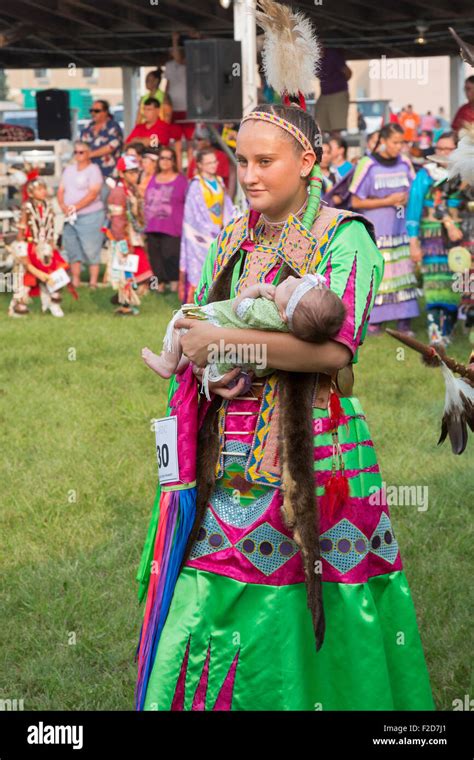 Rosebud Indian Reservation, South Dakota - The Rosebud Sioux Tribe's annual wacipi (powwow Stock ...