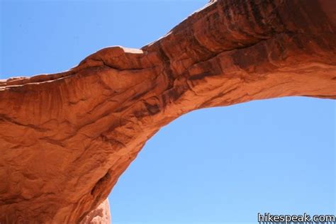 Double Arch Trail | Arches National Park | Hikespeak.com