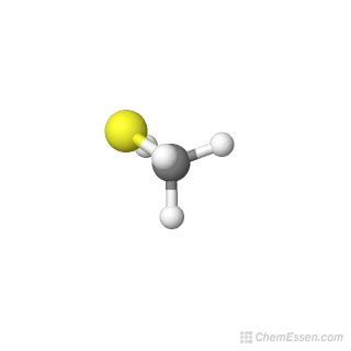 Methanethiol Structure - CH4S - Over 100 million chemical compounds | CCDDS