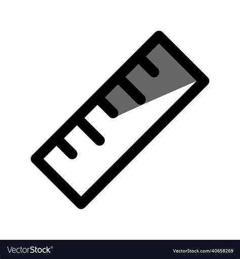 Ruler Royalty Free Vector Image - VectorStock