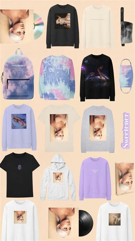 Ariana Grande Images: Ariana Grande Sweetener Tour Merch 2019