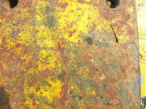 Texture Yellow metal rust