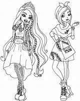 Ever After High Coloring Pages Epic Winter & Book For Kids sketch template