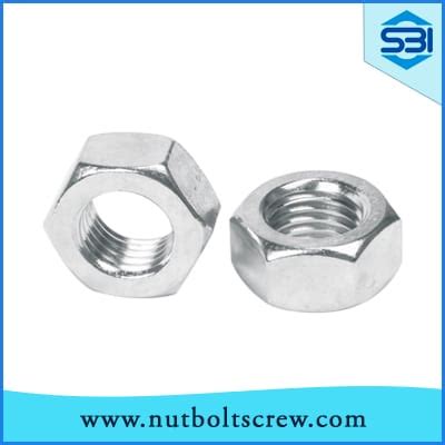 Stainless Steel Hex Nuts, Nut Bolt Screw, Manufacturers, Exporters